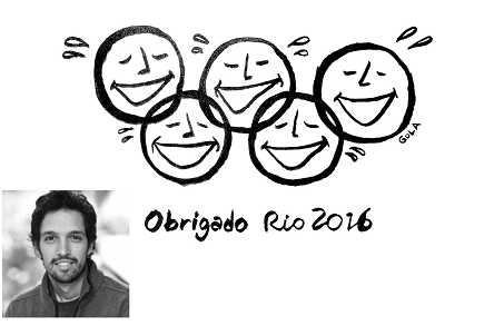 Los Juegos Olímpicos de Río 2016 visto por el artista brasileño André Gola