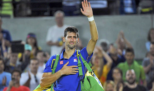 El número uno mundial Novack Djokovic rompe a llorar en Río 2016