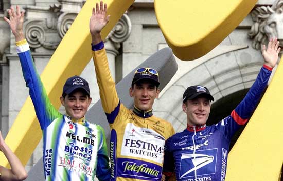 Ángel Casero Los 21 Últimos Ganadores de La Vuelta a España
