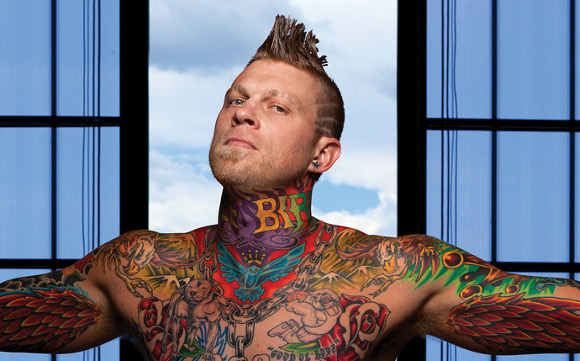 Chris Andersen Los tatuajes de los deportistas más sexis
