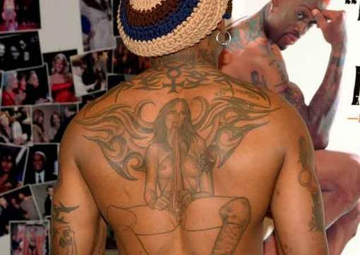 Dennis Rotman Los tatuajes de los deportistas más sexis