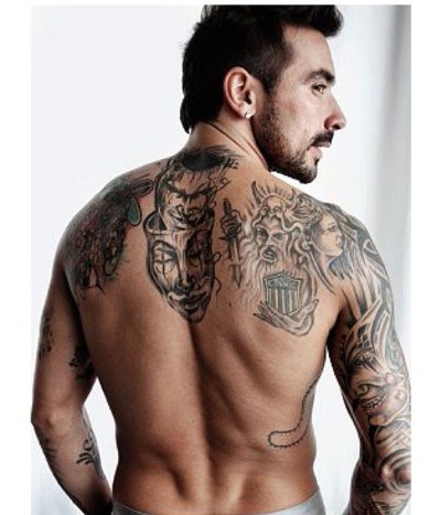 Ezequiel Lavezzi Los tatuajes y los deportistas más sexis FeelCurioso Feeldeporte