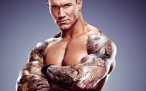 Randy Orton Los tatuajes de los deportistas más sexis
