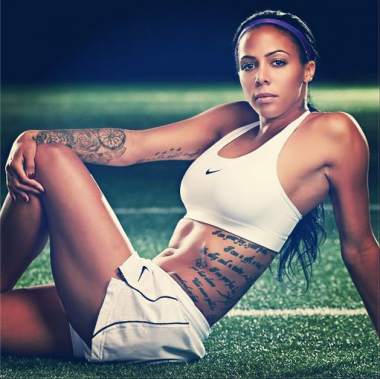 Sydney Rae Leroux Los tatuajes de los deportistas más sexis