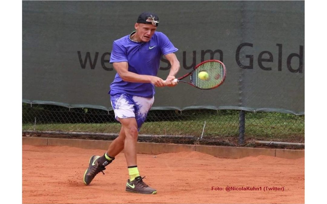Con tan solo 17 años el tenista Nicola Kuhn gana su primer Challenger, uno de los 250 primeros del ránking mundial,