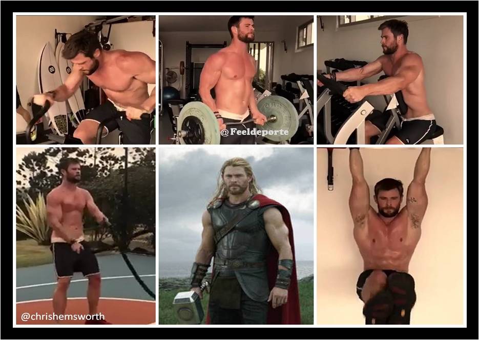 ¿Quieres ser Thor? El actor australiano Chris Hemsworth te da las claves