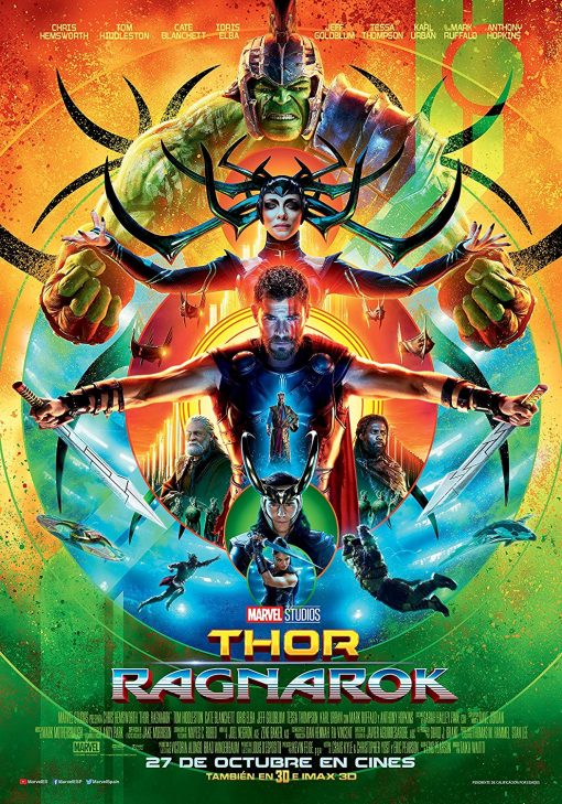Película de Thor: Ragnarok [Blu-ray]