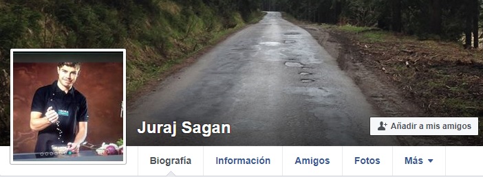 Juraj Sagan Facebook, ciclista profesional en el equipo ciclista Bora Hansgrohe