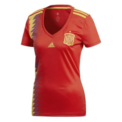Camiseta Selección Española de Fútbol Mundial de Rusia 2018 Mujer, Tienda Online de Deportes de Feeldeporte