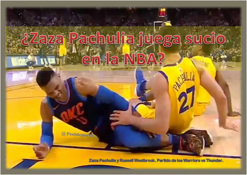 ¿Zaza Pachulia juega sucio en la NBA? El intento de lesión a Russell Westbrook hace saltar las Alarmas