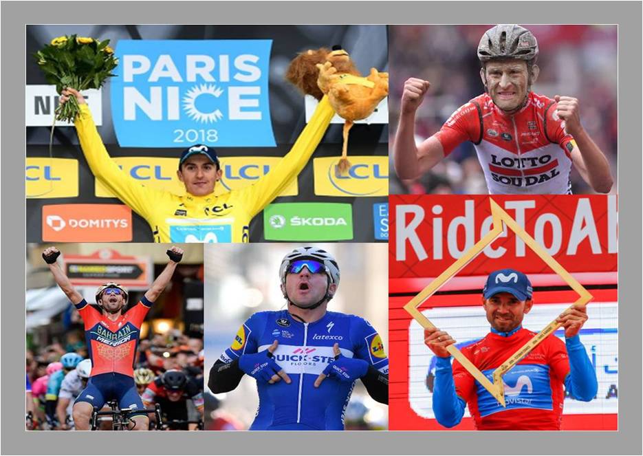 Los Ciclistas más destacados del 2018, Resultados de Ciclismo, Calendario de Ciclismo